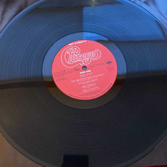 Chicago Hot Streets Album on Vinyl - Picture 6 of 9